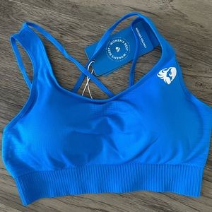 Women’s Best Power Seamless Sports Bra - Imperial Blue